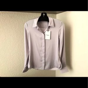 Theory silk shirt